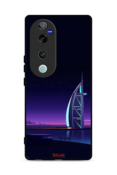Tolwak غطاء حماية فيفو V40 برو 5G - برج العرب - فن رقمي