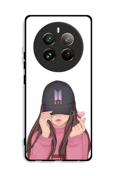 Tolwak غطاء حماية لهاتف Realme 12 Pro Plus 5G فتاة تلتقط صورة