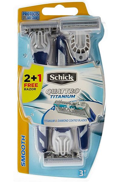 Schick -quattro-m-2-1-razor