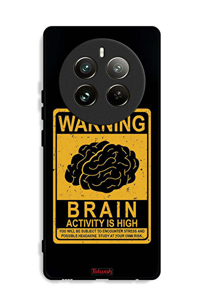 Tolwak غطاء حماية Realme 12 Pro 5G تحذير من نشاط الدماغ المرتفع