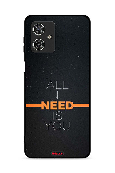 Tolwak غطاء حماية لهاتف موتورولا موتو جي 54 5 جي كل ما أحتاجه هو أنت