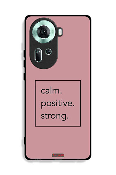 Tolwak غطاء حماية لهاتف Oppo Reno11 5G - هادئ، إيجابي، قوي