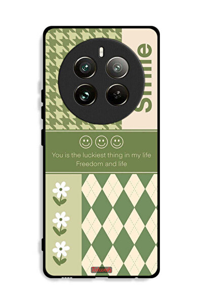 Tolwak غطاء حماية لجهاز Realme 12 Pro 5G الابتسامة هي أسعد شيء في حياتي