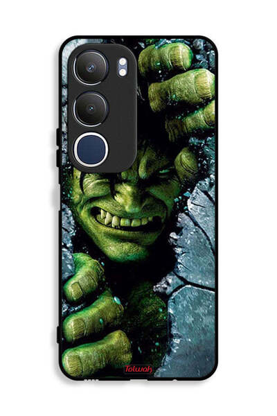 Tolwak غطاء حماية لهاتف Vivo Y19s 4G بتصميم هالك المذهل