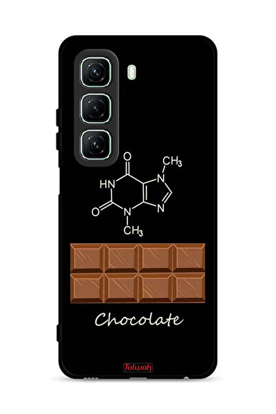 Tolwak غطاء حماية لهاتف Infinix Hot 50 5G - لون شوكولاتة