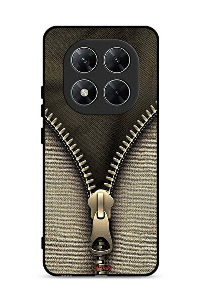 Tolwak غطاء حماية بنمط سحاب لهاتف Xiaomi Poco X7 5G
