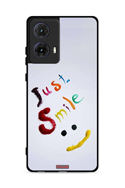 Tolwak غطاء حماية لهاتف موتورولا موتو جي 85 5 جي - ابتسامة فقط