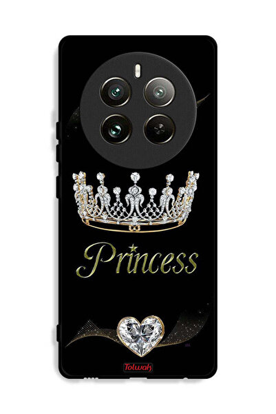 Tolwak غطاء حماية بطبعة الأميرة لهاتف Realme 12 Pro 5G