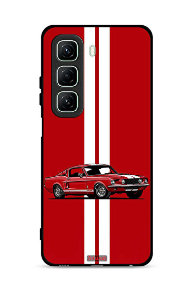 Tolwak غطاء حماية لهاتف Infinix Hot 50 5G بتصميم سيارة كلاسيكية تجريدية
