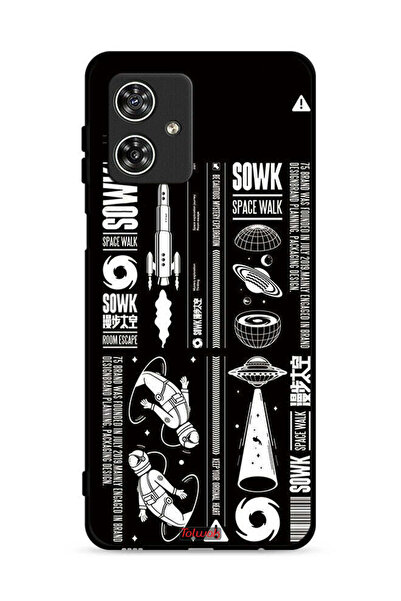 Tolwak غطاء حماية لهاتف موتورولا موتو جي 54 5G - ملصق سوك سبيس ووك