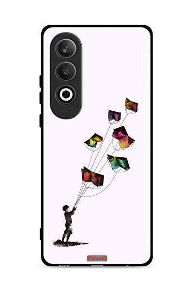 Tolwak غطاء حماية لهاتف Oppo K12 Plus 5G بتصميم كتاب الطائرات الورقية