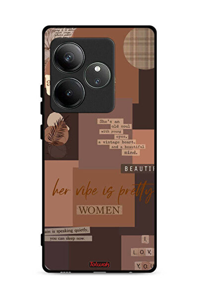 Tolwak Realme GT Neo6 SE 5G Protective Case Cover Adventurer Women
