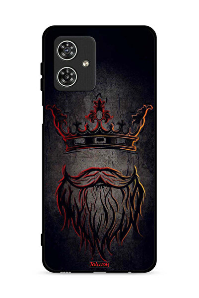 Tolwak غطاء حماية لهاتف موتورولا موتو جي 54 5G بتصميم ملكي