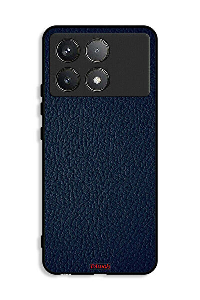 Tolwak غطاء حماية جلدي بنمط لهاتف Xiaomi Redmi K70E 5G