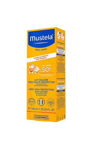 Mustela Sun Lotion SPF 50+ (Face & Body ) 100 Ml