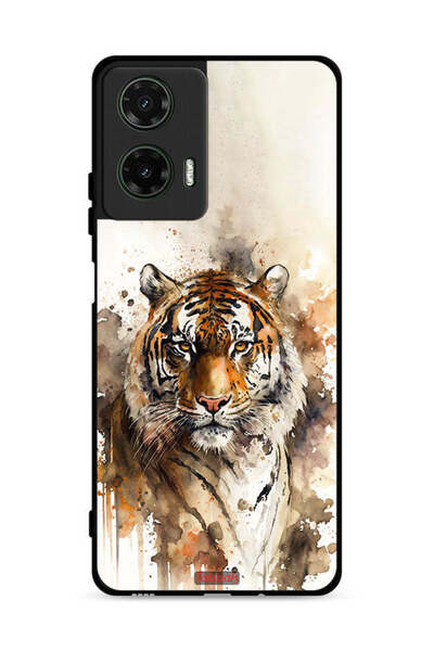 Tolwak غطاء حماية لهاتف موتورولا موتو جي 35 5G بنقشة الفهد التجريدي