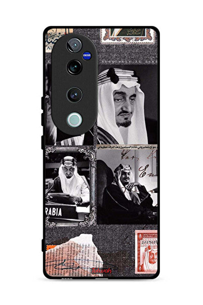 Tolwak غطاء حماية لهاتف Vivo S19 Pro 5G، ملصق الملك فيصل العتيق