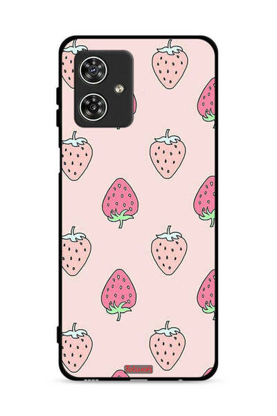 Tolwak غطاء حماية لهاتف موتورولا موتو جي 54 5G أيقونة الفراولة