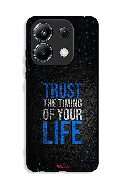 Tolwak غطاء حماية لهاتف شاومي ريدمي نوت 13 برو 4G ثق في توقيت حياتك