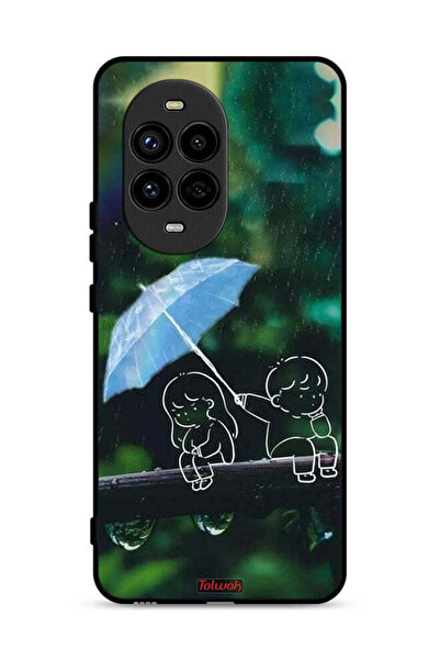 Tolwak غطاء حماية لهاتف هواوي نوفا 13 برو 5G، رسم زوجين من الفن التجريدي
