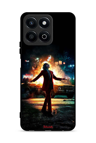 Tolwak غطاء حماية لهاتف Honor Play 60 Plus 5G بنمط Joker Happy Mode