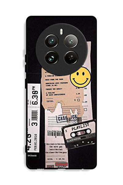 Tolwak غطاء حماية لجهاز Realme 12 Pro Plus 5G مع ملصق قائمة تشغيل