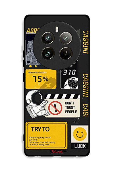 Tolwak غطاء حماية لجهاز Realme 12 Pro Plus 5G بتصميم رائد فضاء