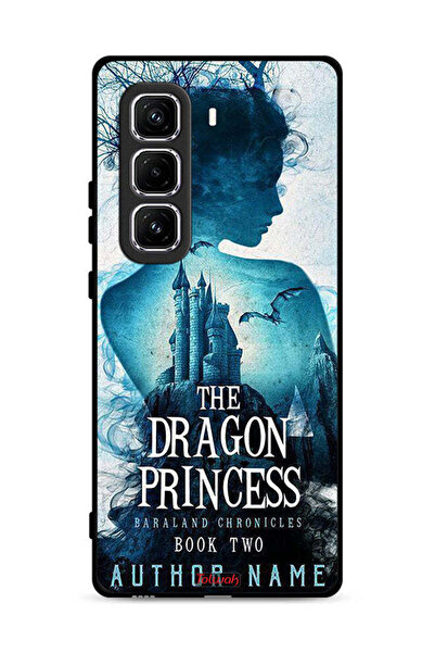 Tolwak غطاء حماية لهاتف Infinix Hot 50 Pro Plus 4G بتصميم أميرة التنين