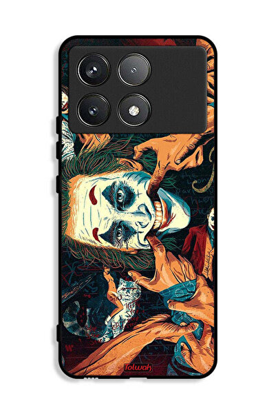 Tolwak غطاء حماية لهاتف Xiaomi Redmi K70E 5G برسومات الجوكر