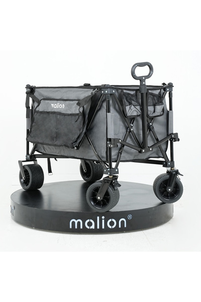 Malion Easy Go X LARGE (XL) - Gri Renk - Katlanabilir Kamp ve Piknik Arabası – Plaj Arabası