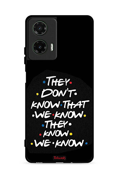 Tolwak غطاء حماية لهاتف موتورولا موتو جي 35 5G لا يعرفون ما نعرفه يعرفون أننا...