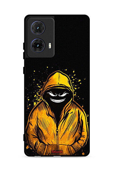 Tolwak غطاء حماية لهاتف موتورولا موتو جي 85 5G برسومات مارشميلو بوي