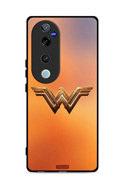 Tolwak غطاء حماية لهاتف Vivo V40 Pro 5G بشعار Wonder Women
