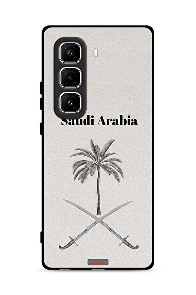 Tolwak غطاء حماية لهاتف إنفينيكس هوت 50 برو بلس 4G، لوحة فنية لعلامة المملكة ...