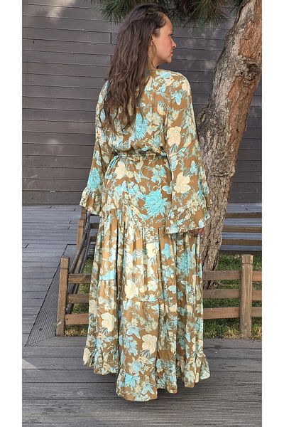 Park Moda Μοτίβο πεταλούδας με ρούχα από ινδικό μετάξι