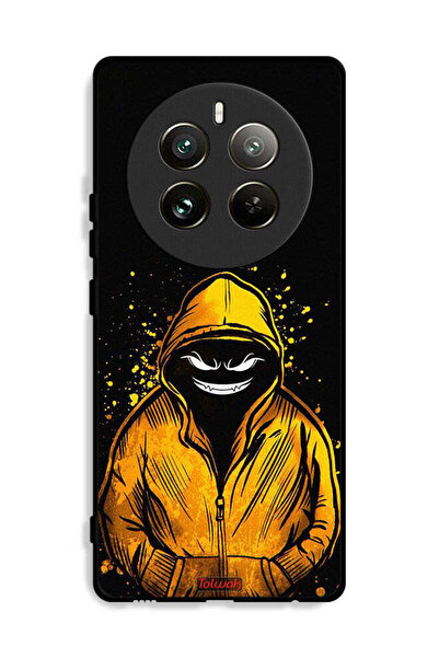 Tolwak غطاء حماية لهاتف Realme 12 Pro Plus 5G برسومات مارشميلو بوي