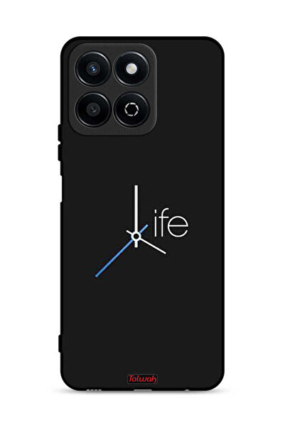 Tolwak غطاء حماية لهاتف Honor Play 60 Plus 5G Life Clock
