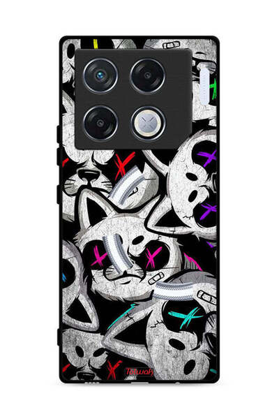 Tolwak غطاء حماية لهاتف Infinix GT 20 Pro 5G بنقشة قطط مارشميلو