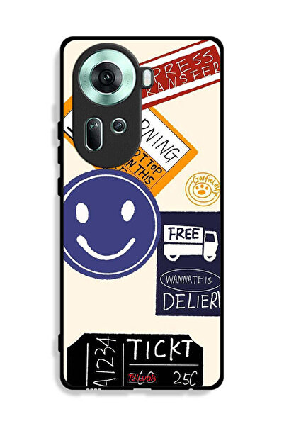 Tolwak غطاء حماية لهاتف Oppo Reno11 5G مع ملصق نقل سريع مجاني