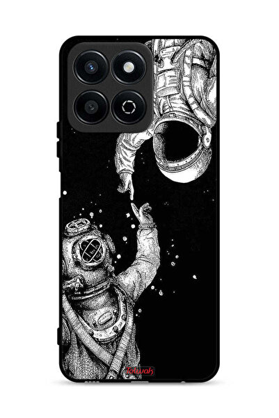 Tolwak غطاء حماية لهاتف Honor Play 60 Plus 5G بتصميم رواد فضاء
