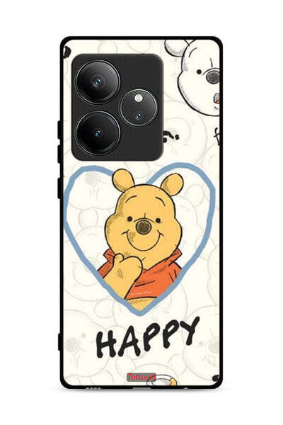 Tolwak غطاء حماية لهاتف Realme GT 6 5G بطبعة Pappy Bear