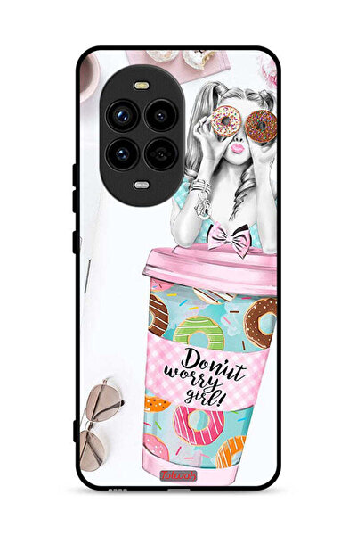 Tolwak Huawei nova 13 Pro 5G Protective Case Cover Donut Worry Girl