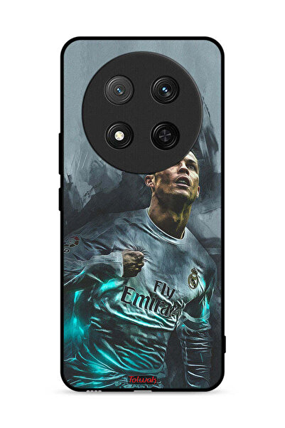 Tolwak غطاء حماية لهاتف Honor X9c 5G برسومات كريستيانو رونالدو