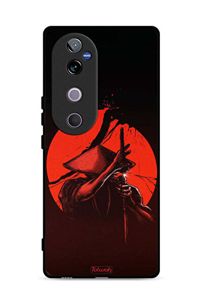 Tolwak غطاء حماية لهاتف Vivo V40 5G بتصميم محارب السيف