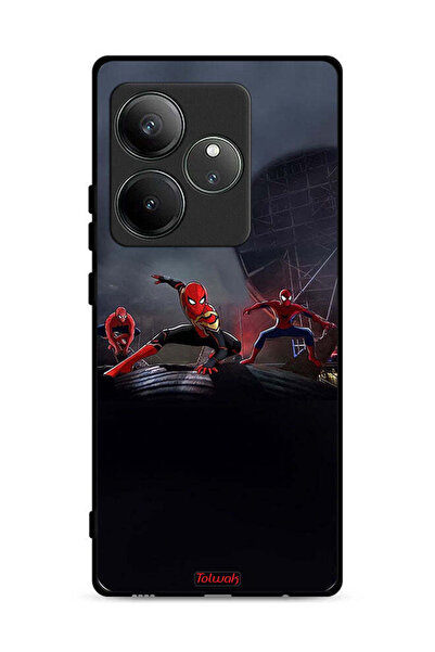 Tolwak غطاء حماية Realme GT 6T 5G بثلاثة عناكب