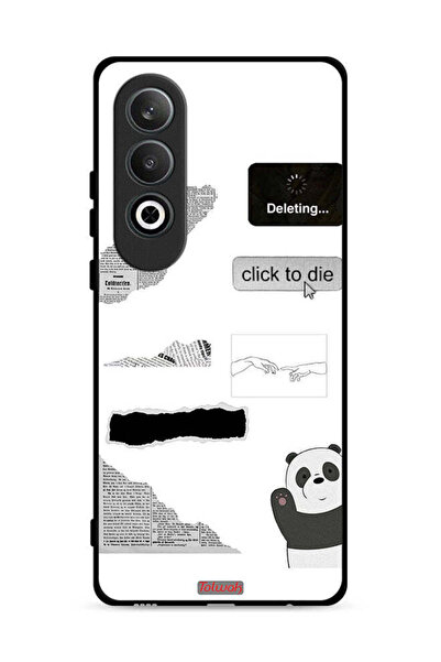 Tolwak غطاء حماية لهاتف OnePlus Nord CE4 5G بملصق باندا