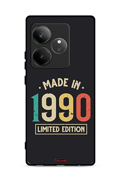 Tolwak غطاء حماية لهاتف Realme GT 6 5G، إصدار محدود، صنع في عام 1990
