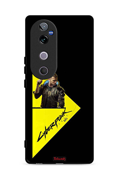Tolwak غطاء حماية لجهاز Vivo V40 5G من Cyberpunk 2077