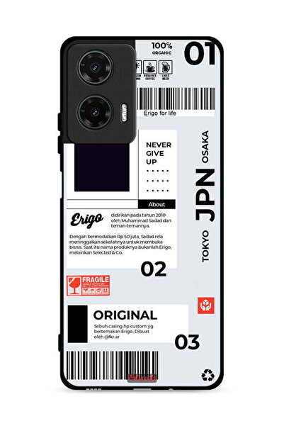 Tolwak غطاء حماية لهاتف موتورولا موتو جي 35 5 جي - ملصق ياباني