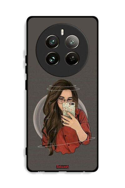 Tolwak غطاء حماية لهاتف Realme 12 Pro Plus 5G لالتقاط صور سيلفي